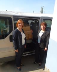 V občini Turnišče razdelili posodice za olje in razglednice 2